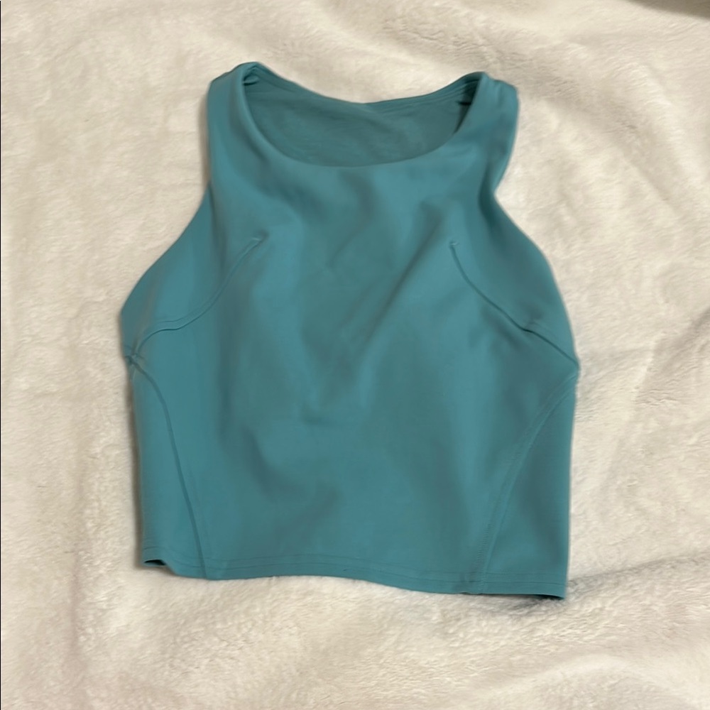 Women's Teal Sleeveless Top